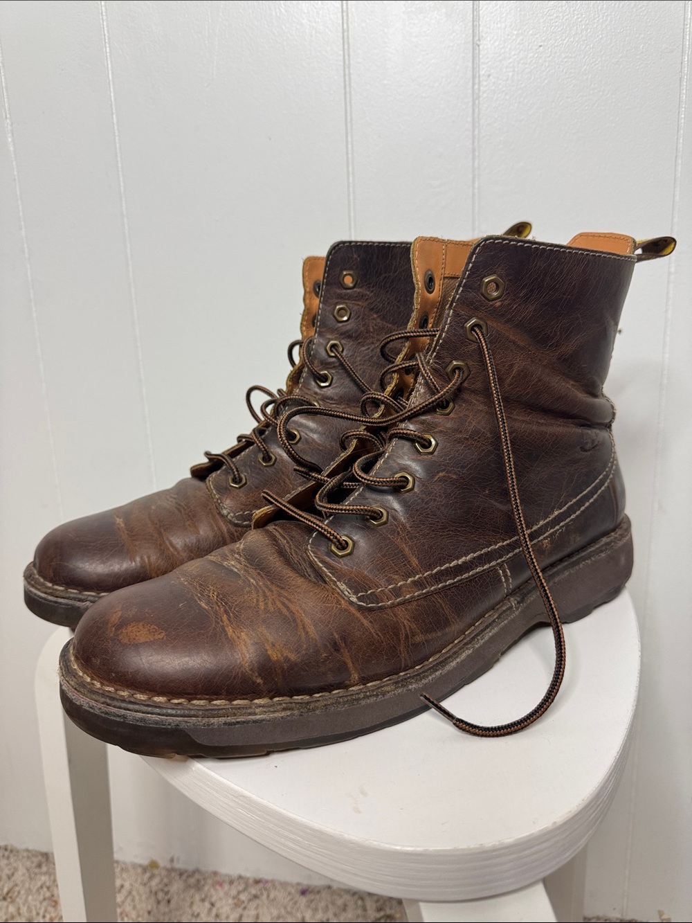 Dr. Martens men’s 12 boots brown